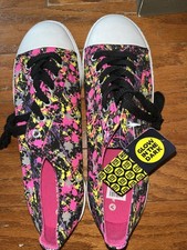 NOVO Sapato de Skate Airwalk Lona Estilo Chuck Taylor Wm Tamanho 11 Brilha no Escuro comprar usado  Enviando para Brazil