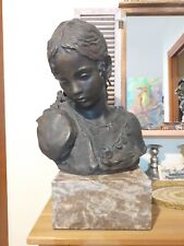 Scultura busto fanciulla usato  Castellammare di Stabia