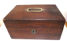 Antique walnut jewellery for sale  HUNTINGDON