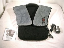 Massageador de calor vibratório e calmante Homedics CONFORT WRAP, forrado Sherpa, usado comprar usado  Enviando para Brazil
