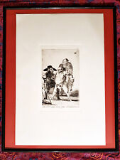 GOYA. "LOS CAPRICHOS "N 78" " Despacha que despietan  ".Grabado Original comprar usado  Enviando para Brazil