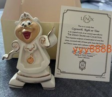 Lenox Cogsworth Right on Time Beauty & The Beast Disney com caixa colecionável comprar usado  Enviando para Brazil