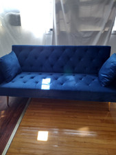 Inches velvet futon for sale  Hackensack
