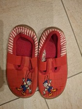 Hausschuhe rot pinocchio gebraucht kaufen  Bärenstein, Königswalde