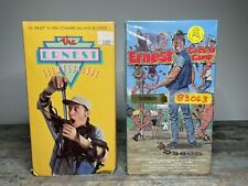 Vintage Lot 80’s Ernest Film Festival & Goes to Camp Betamax Beta Tape NOT VHS , usado comprar usado  Enviando para Brazil