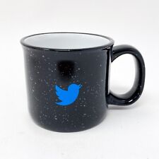 Usado, Caneca de café salpicada logotipo pássaro azul aposentado Twitter comprar usado  Enviando para Brazil