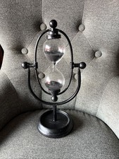 Hourglass black metal for sale  Livingston