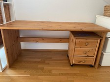 Massivholz schreibtisch 160cm gebraucht kaufen  Ebersbach an der Fils