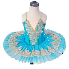 Niñas Ballet Tutú Falda Vestido Profesional Cisne Panqueque Tutú Niñas Baile Disfraz segunda mano  Embacar hacia Mexico