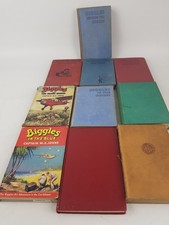 Assorted vintage biggles for sale  CHICHESTER