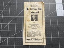 Vintage rawleighs anti for sale  Quincy