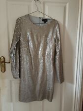 Lipsy dress gold for sale  CHESTER LE STREET