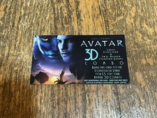 Usado, Cartão combo Avatar 3D pipoca grande e duas bebidas fonte média AMC Regal comprar usado Usado, Cartão combo Avatar 3D pipoca grande e duas bebidas fonte média AMC Regal comprar usado  Enviando para Brazil