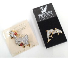 swarovski brooch for sale  RUGBY