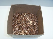 #8 Lavadora dividida com trava de bronze silicone VINTAGE feita nos EUA Qtd. 50 comprar usado  Enviando para Brazil