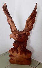 Adler holz handgeschnitzt gebraucht kaufen  Solms