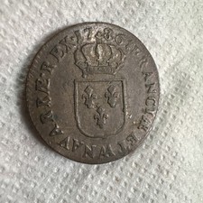Sol écu 1786 d'occasion  Domont