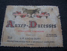 étiquette vin auxey d'occasion  Quimperlé