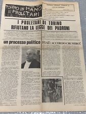 Giornale operaio politico usato  Torre Canavese