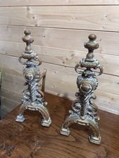 Antique brass fire for sale  HINCKLEY