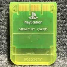 Usado, MEMORY CARD OFICIAL 1MB LEMON YELLOW SONY PLAYSTATION PS1 comprar usado  Enviando para Brazil