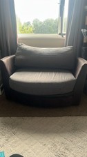 Love seat brown for sale  ABINGDON