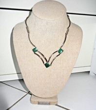 Collier argenté pierres d'occasion  Nice-