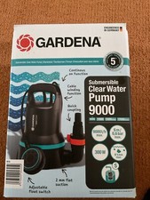 Wasserpumpe gardena 9000 gebraucht kaufen  Gera