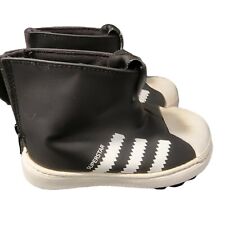 Bota Adidas unissex infantil Superstar FV4311 preta biqueira redonda com zíper nas costas tamanho 6K comprar usado  Enviando para Brazil