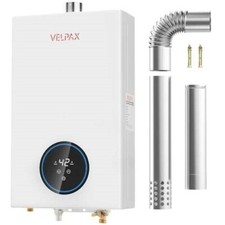 Aquecedor de água sem tanque a gás natural Velpax, 4,74 Gpm, 18L, interno, branco comprar usado  Enviando para Brazil