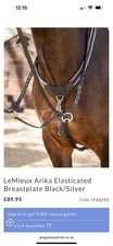 Mieux breastplate cob for sale  SHOREHAM-BY-SEA