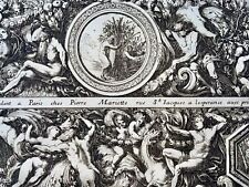 1660 [1751] Friso Barroco, Jean Le Pautre, A Mano Coloreado, Folio, Ornamento 2 comprar usado  Enviando para Brazil