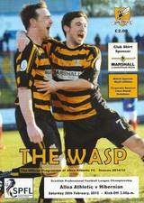 Alloa athletic hibernian for sale  DUNBAR