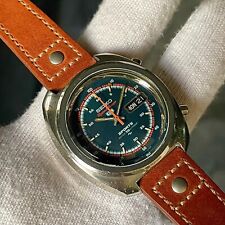 Vintage Seiko 5 Sports Azul Flyback Chronostop Temporizador de Velocidade Relógio Masculino 7017-8000 comprar usado  Enviando para Brazil