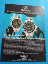 Pubblicita 1979 orologio usato  Roma