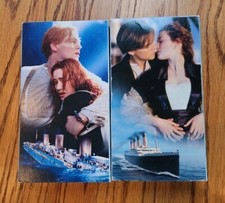 Paramount Titanic VHS, 1998, 2-Tape Set, DiCaprio & Stuart, Drama PG-13 NTSC comprar usado  Enviando para Brazil