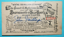 Original brotherhood billy for sale  York