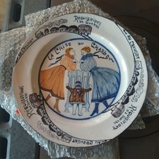 Assiettes porcelaine quimper d'occasion  Montfort-en-Chalosse