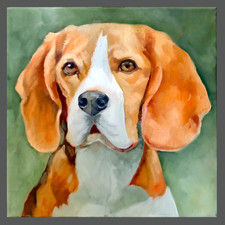 Beagle dog art for sale  RUNCORN