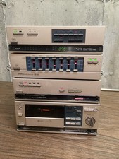 Micro sistema estéreo vintage Aiwa. Amplificador R500 com sintonizador, equalizador, cassete. Sem cabo comprar usado  Enviando para Brazil