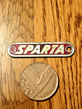Badge plaque sparta for sale  BOLTON