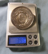 Médaille uniface argent d'occasion  Saverdun