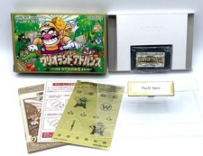 Wario Land 4 com adesivo Nintendo Gameboy Advance GBA Manuel testado na caixa japonês comprar usado Wario Land 4 com adesivo Nintendo Gameboy Advance GBA Manuel testado na caixa japonês comprar usado  Enviando para Brazil
