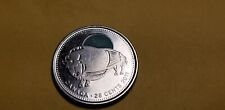 Canada 2011 Coloured 25 Cent Coin Bison Parks Canada. na sprzedaż  Wysyłka do Poland