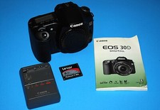 Câmera Digital Canon EOS 30D SLR Preta Corpo Quase Perfeito!!! comprar usado  Enviando para Brazil