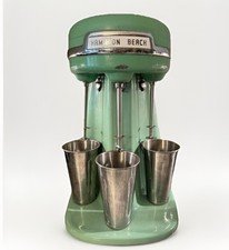 Milkshake vintage Hamilton Beach 40DM jadeíta cabeça tripla máquina com 3 xícaras ⭐⭐⭐⭐⭐ comprar usado  Enviando para Brazil