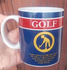 Golf mug collins for sale  NEWCASTLE UPON TYNE