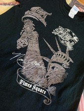 PLANET HOLLYWOOD VINTAGE 1998 T SHIRT NYC 🗽 TIMES SQUARE TG S STATUA LIBERTÀ  comprar usado  Enviando para Brazil