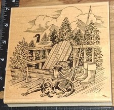 Rubber stamp asleep for sale  Bethesda
