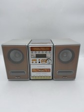 Micro sistema Philips MC-129/37 AM/FM rádio cassete CD player leitura P&R, usado comprar usado  Enviando para Brazil